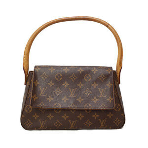 Louis Vuitton Monogram Looping Brown Semi Shoulder Bag